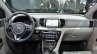 2017 Kia Sportage dashboard interior at IAA 2015