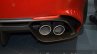 Alfa Romeo Giulia dual exhaust tips at the IAA 2015