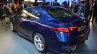 Alfa Romeo Giulia rear three quarter blue at the IAA 2015