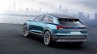 Audi e-tron quattro concept Q6 concept rear quarter unveiled at VAG-Night