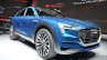 Audi e-tron quattro concept front three quarter low at the IAA 2015