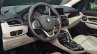 BMW 225xe steering wheel at IAA 2015