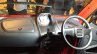 Bajaj Qute dashboard steering during unveil in India