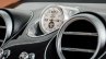 Bentley Bentayga clock press shots