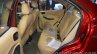 Ford Figo Aspire rear seat at the 2015 NADA Auto Show