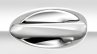 Genuine Accessories for Mercedes GLC at 2015 IAA-chome door handle recess