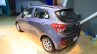 Hyundai Grand i10 rear three quarter left at Nepal Auto Show 2015