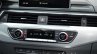 India-bound 2016 Audi A4 HVAC controls at the IAA 2015