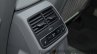 India-bound 2016 Audi A4 rear HVAC controls at the IAA 2015