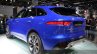 Jaguar F-Pace rear three quartet left at IAA 2015