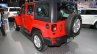 Jeep Wrangler Unlimited Sahara edition rear quarter at the 2015 Chengdu Motor Show