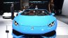 Lamborghini Huracan Spyder LP610-4 front at the IAA 2015