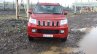 Mahindra TUV300 front red first drive review