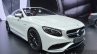 Mercedes AMG S 63 Cabriolet front three quarter at the IAA 2015