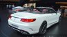 Mercedes AMG S 63 Cabriolet rear quarter at the IAA 2015