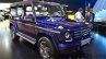 Mercedes G500 V8 front three quarter right at IAA 2015