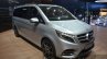 Mercedes V-Class AMG Line front three quarter at IAA 2015