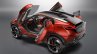 Nissan Gripz Concept rear three quarters doors open official image