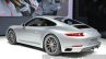 Porsche 911 Carrera S facelift (991.2) rear three quarter at the IAA 2015