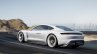 Porsche Mission E rear quarter unveiled at the VAG Night