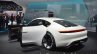 Porsche Mission E rear three quarter with doors open at the IAA 2015