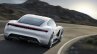 Porsche Mission E rear unveiled at the VAG Night