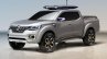 Renault Alaskan pick-up truck front three quarter unveiled