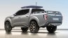 Renault Alaskan pick-up truck rear three quarter unveiled