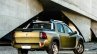 Renault Duster Oroch (Duster pick-up) rear three quarter launched in Brazil