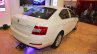 Skoda Octavia rear three quarter right Nepal Auto Show 2015