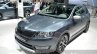 Skoda Rapid Spaceback Scoutline front three quarter left at IAA 2015