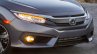 2016 Honda CIvic grey head lamps