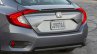 2016 Honda CIvic grey tail lamps