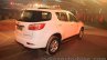 Chevrolet Trailblazer rear quarter India launch