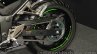 Kawasaki Ninja 250 ABS rear wheel at the 2015 Tokyo Motor Show