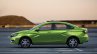 Lada Vesta side green press images