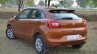 Maruti Baleno CVT rear three quarter Review