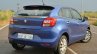 Maruti Baleno Diesel rear quarter Review