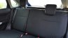 Maruti Baleno Diesel rear seat back Review