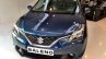 Maruti Baleno front quarters NEXA showroom spied