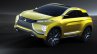 Mitsubishi eX SUV concept front three quarter to debut at 2015 Tokyo Motor Show