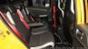 Subaru WRX STi S207 Limited Edition rear cabin at the 2015 Tokyo Motor Show