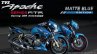 TVS Apache Matte Blue Edition 160 180 ABS