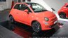 2016 Fiat 500 (facelift) front three quarter at the 2015 Dubai Motor Show