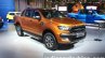 2016 Ford Ranger Wildtrak front three quarter at the 2015 Dubai Motor Show