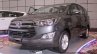 2016 Toyota Innova grey front quarter left world premiere photos