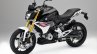 BMW G310R black front quarter unveiled