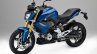 BMW G310R blue side unveiled