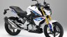 BMW G310R white front quarter unveiled