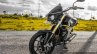 Mahindra Mojo black front quarter review